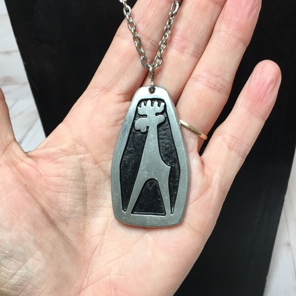 TENN SWEDEN Jewelry - Modernist Pewter necklace TENN SWEDEN Else